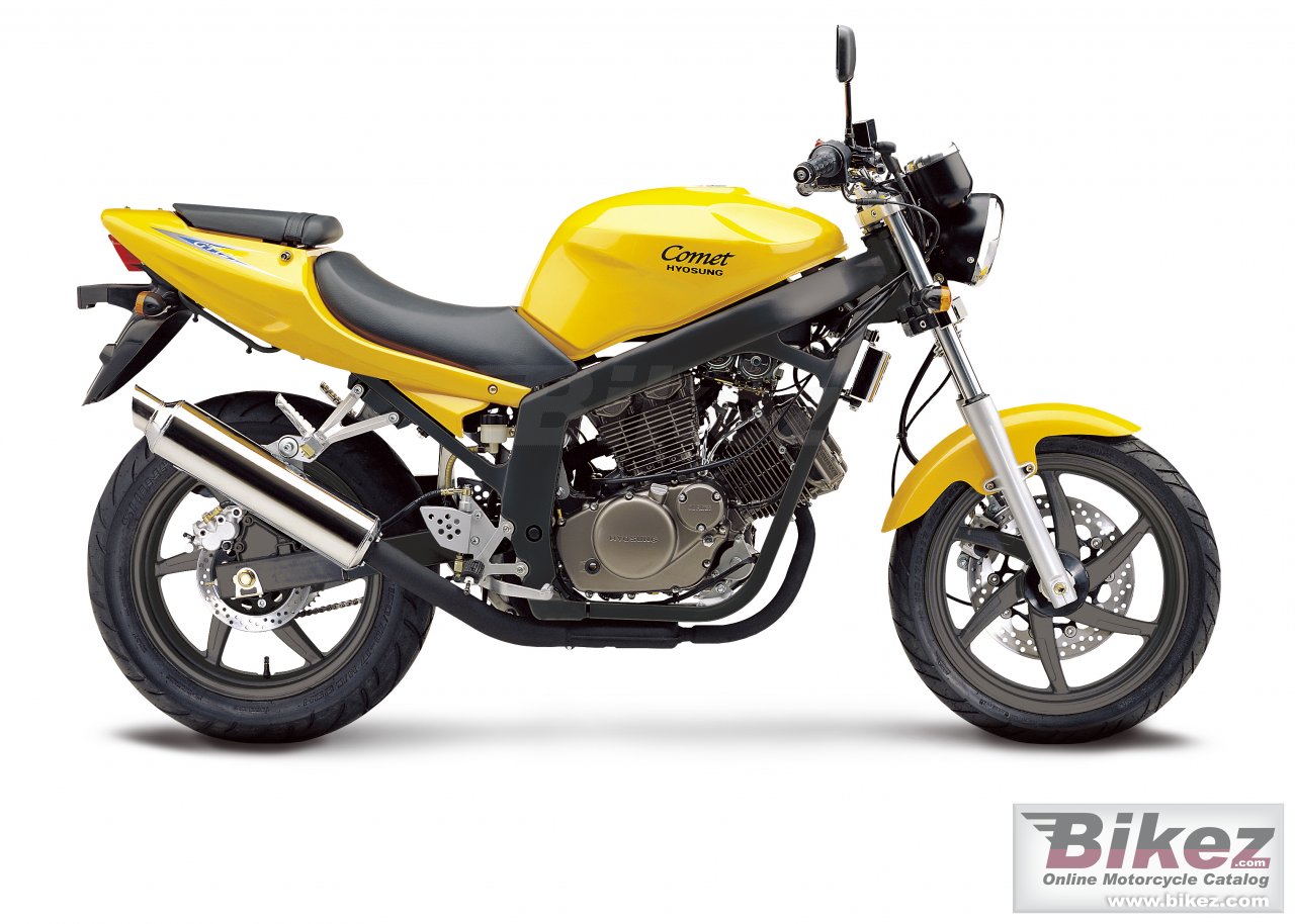 Big Hyosung gt 125 picture and wallpaper from Bikez.com